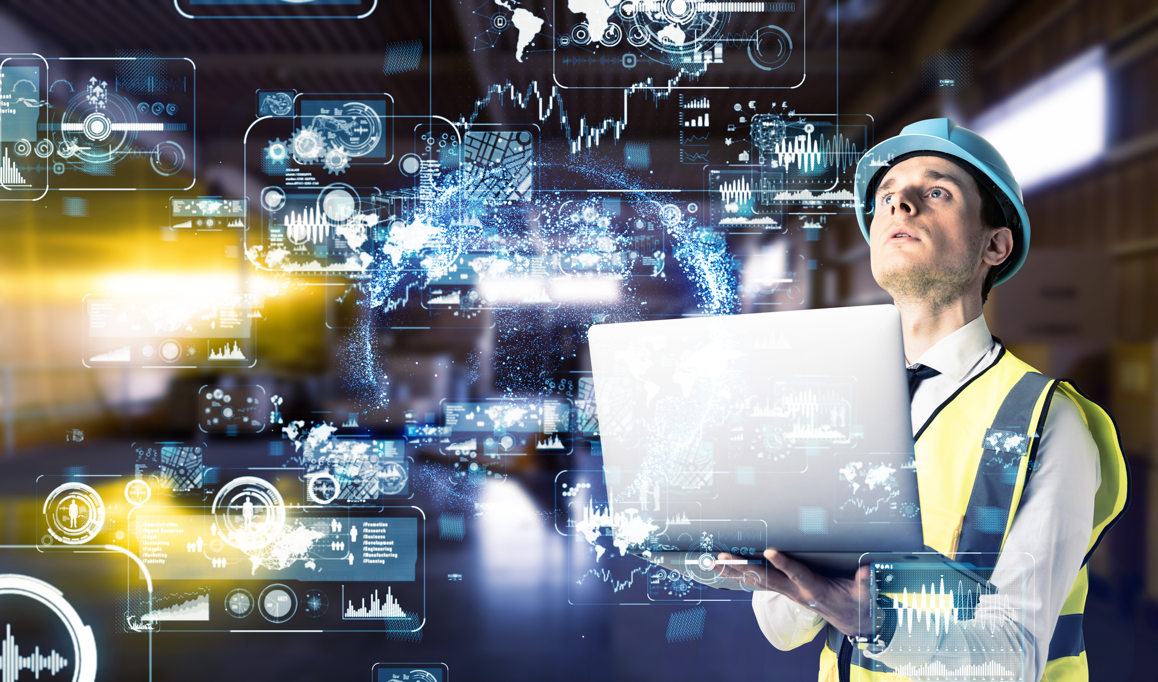 Industrial technology concept. L’ambition, la clef d’une stratégie d’innovation réussie pour les PME et ETI industrielles