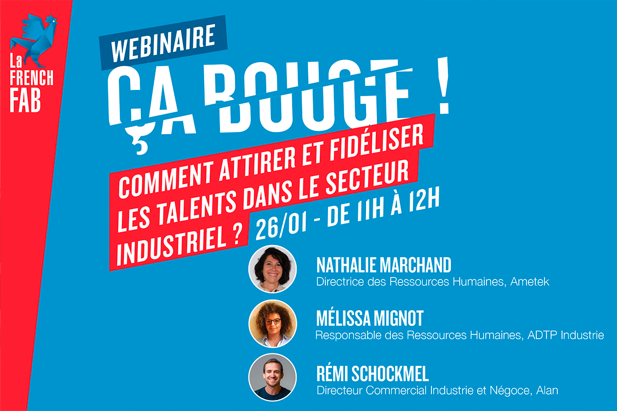 Webinaire : Comment attirer et fidéliser les talents dans le secteur industriel ?