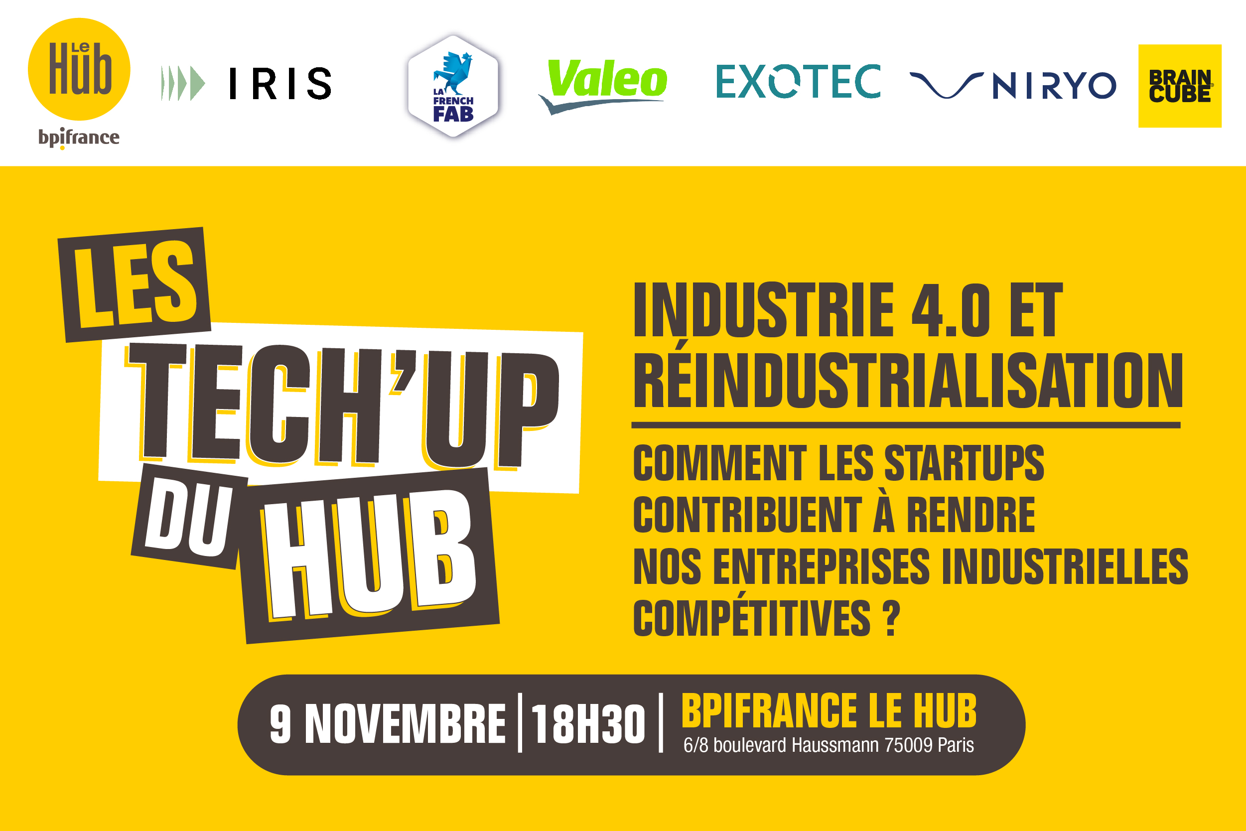 Les Tech'Up du Hub