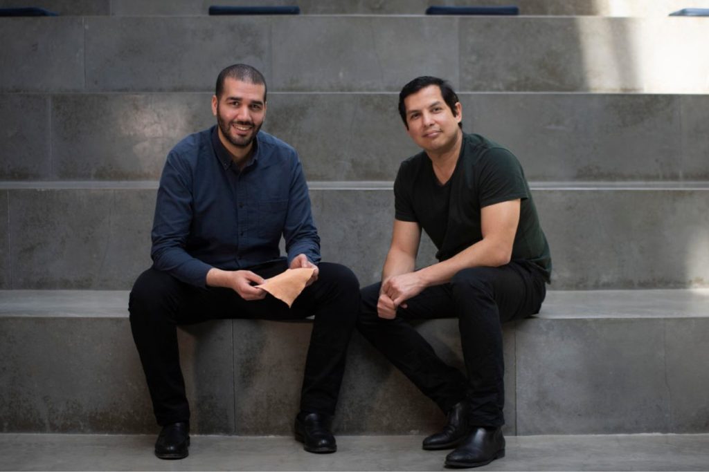 Haïkel Balti et Cesar Valencia Gallardo, cofondateurs de la startup Faircraft (©Julien-Hamel)