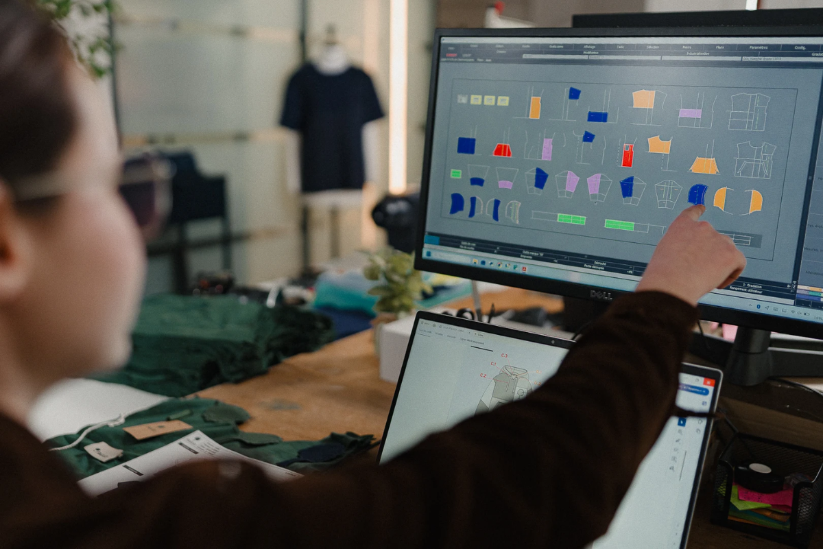 Upcycling industriel de Losanje.